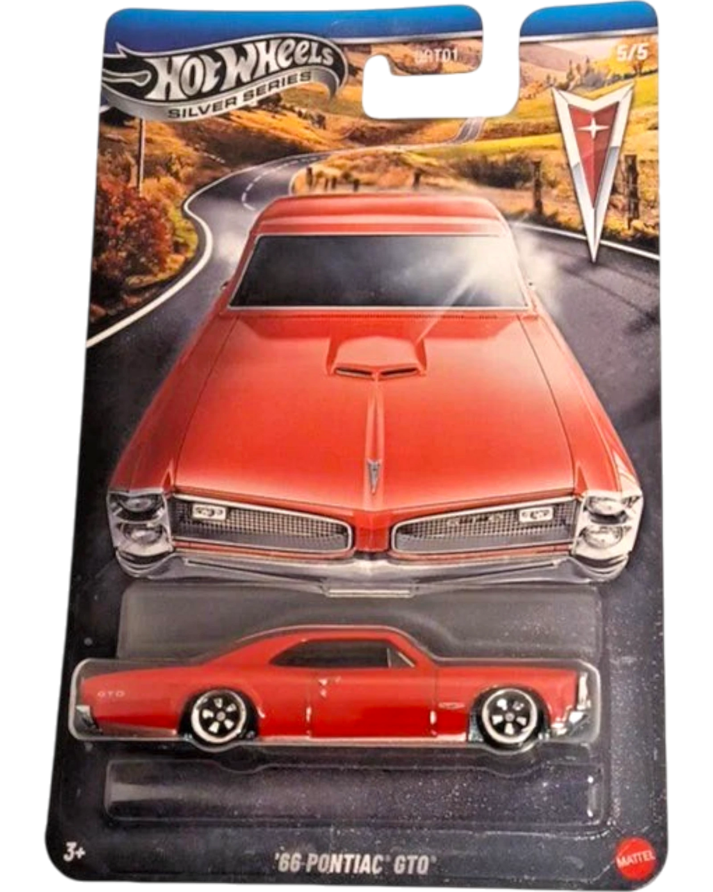More Than Diecast 2026 Hot Wheels Silver Series red '66 Pontiac GTO diecast car
