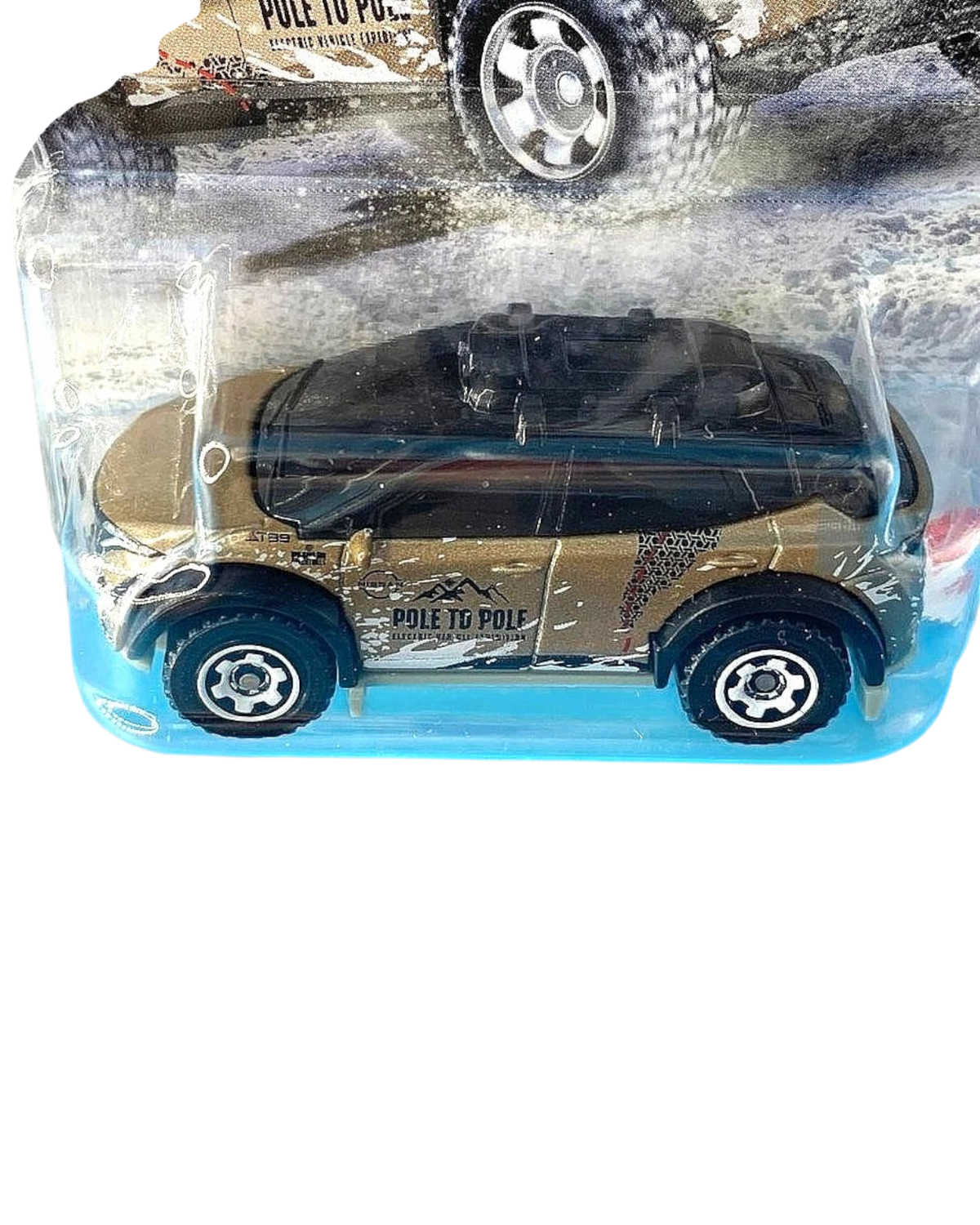 More Than Diecast Matchbox 2023 Nissan Ariya Pole to Pole EV in sunrise copper pearl with off-road graphics