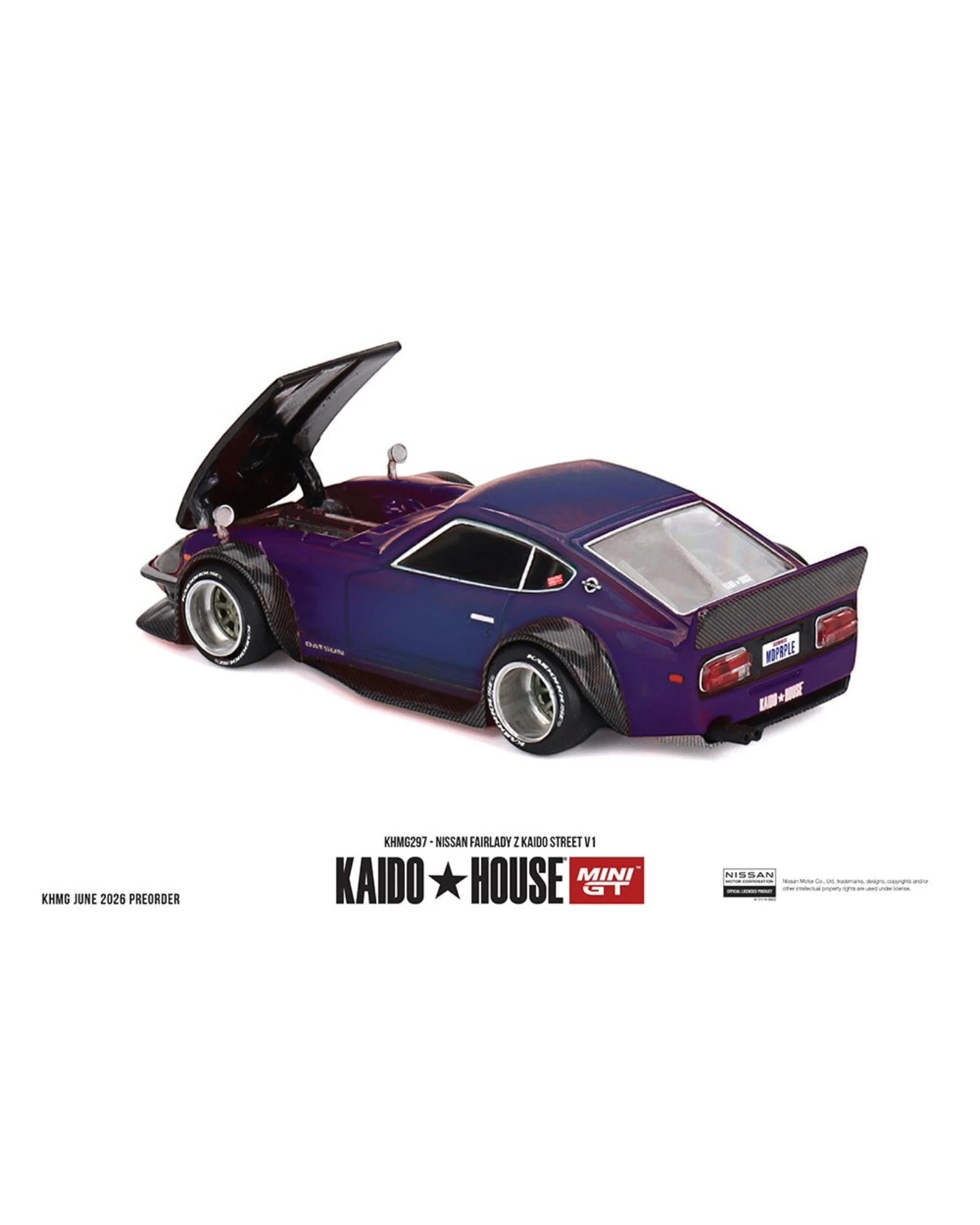 Kaido House x Mini GT 1:64 Nissan Fairlady Z Kaido Street V1