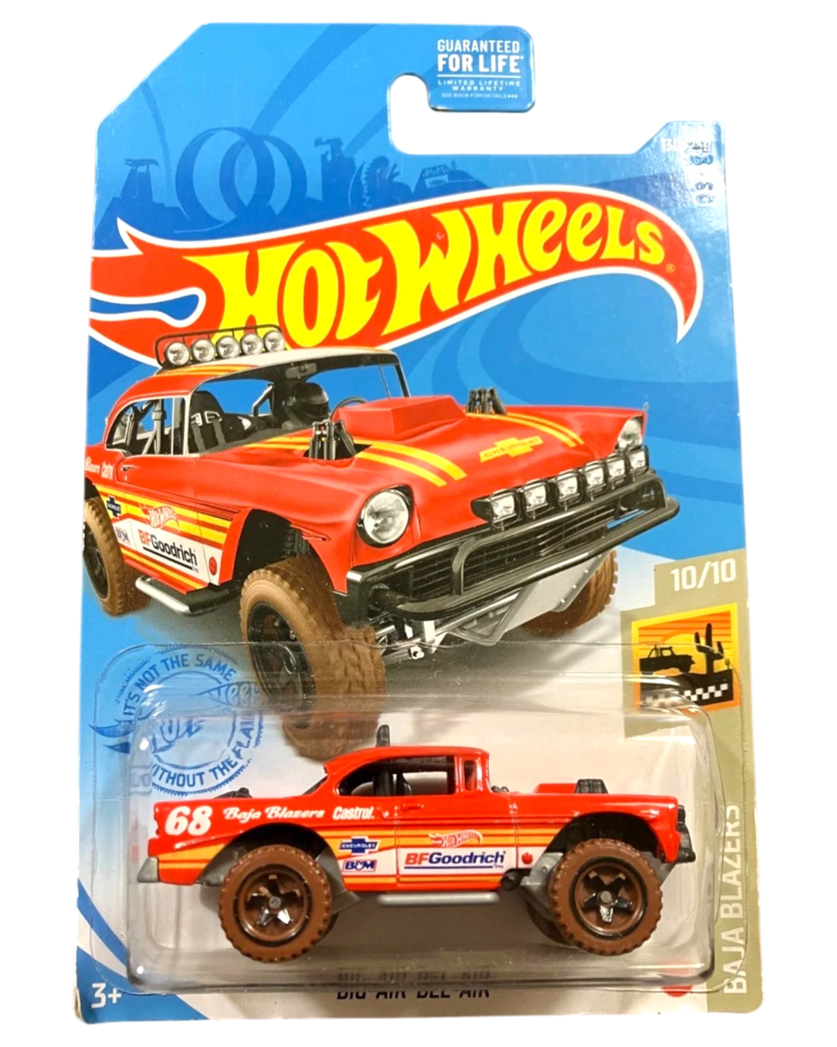 More Than Diecast 2021 Hot Wheels Big-Air Bel-Air red off-road baja racer in original blister packaging