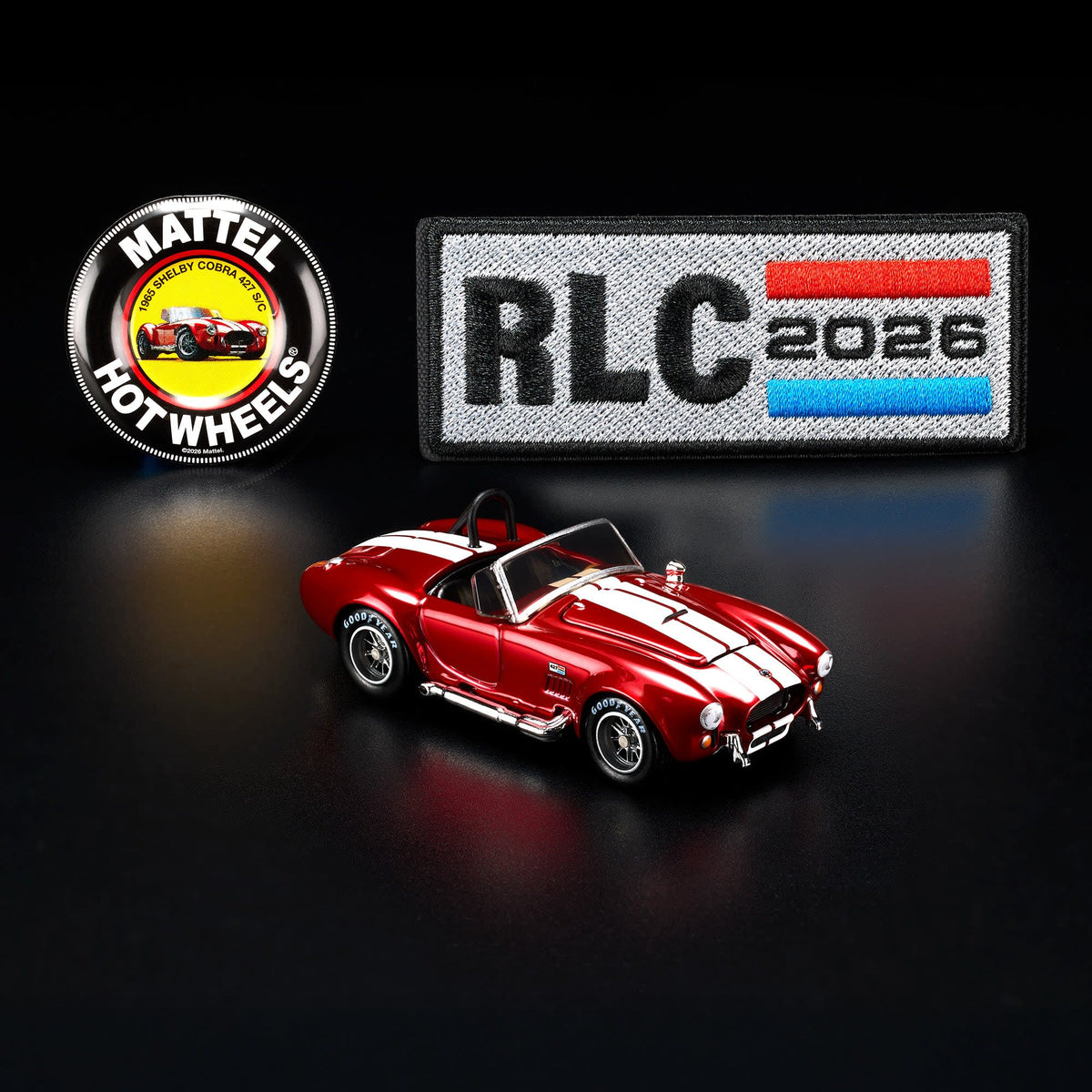 Hot Wheels RLC Exclusive 1965 Shelby Cobra 427 S/C 2026 Membership Car 1:64 Die-Cast JJY67-9893
