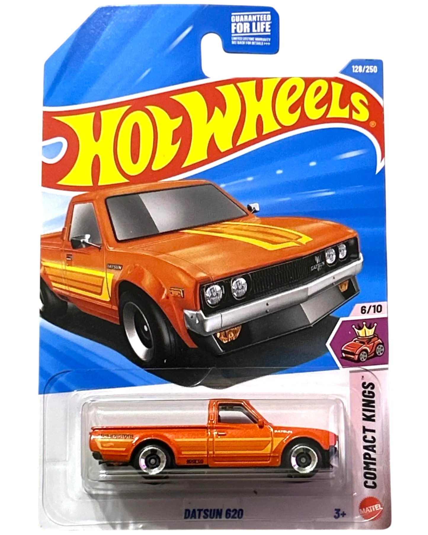 Hot Wheels 2026 Datsun 620 Compact Kings 1:64 Die-Cast #6/10 #128/250