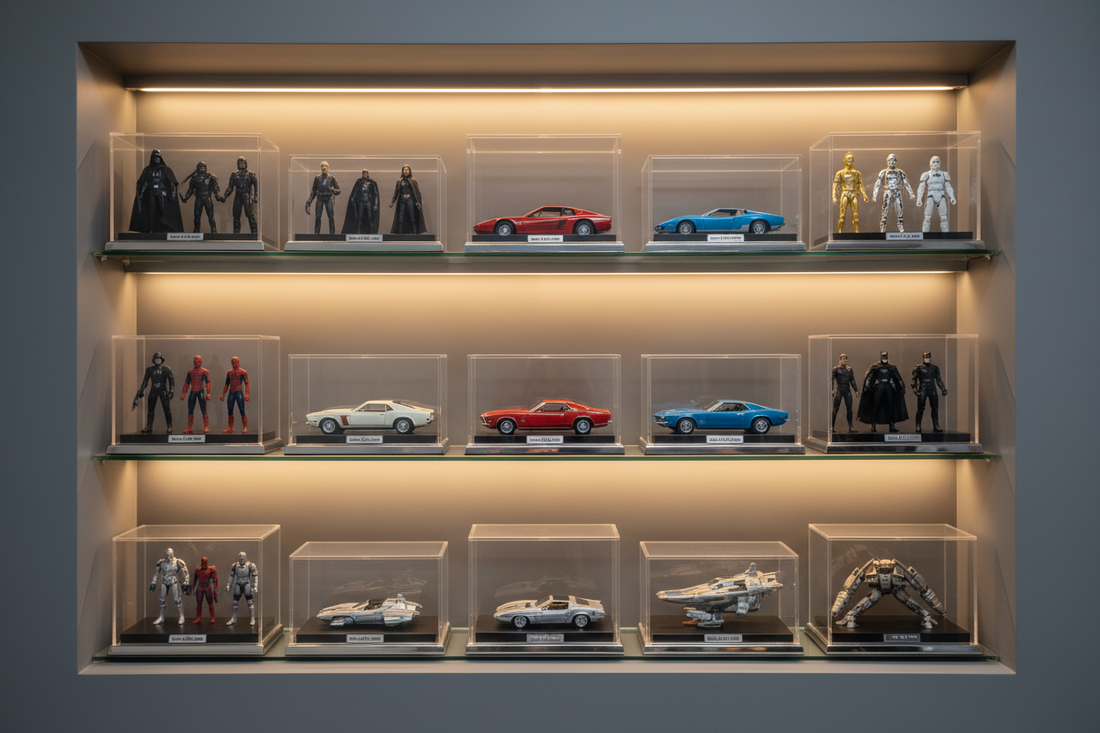 How to Display Your Action Figures and Die-Cast Collectibles Like a Pro