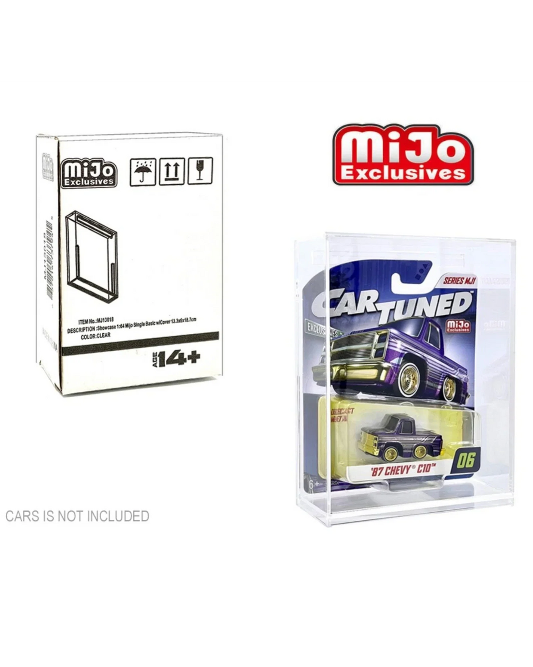 1:64 Single Collector Display Case for die-cast models at More Than Diecast