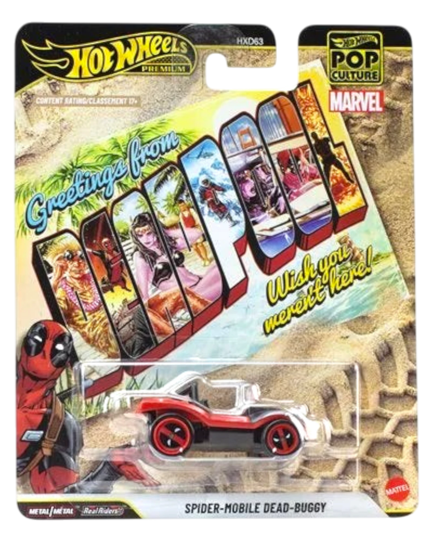 Hot Wheels Pop Culture 2026 Mix 3 HXD63 1:64 Die-Cast Q Case Set of 5