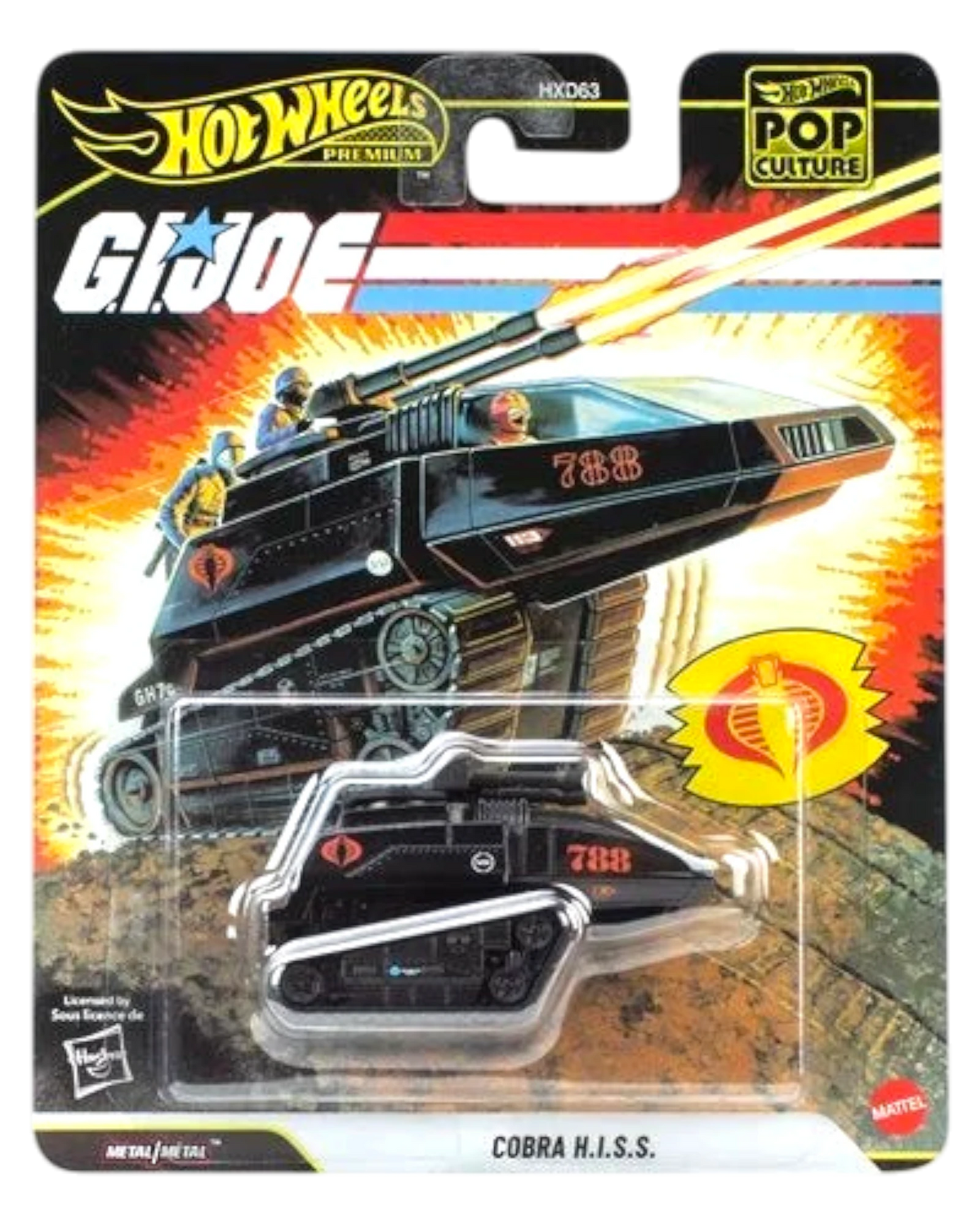 Hot Wheels Pop Culture 2026 Mix 3 HXD63 1:64 Die-Cast Q Case Set of 5