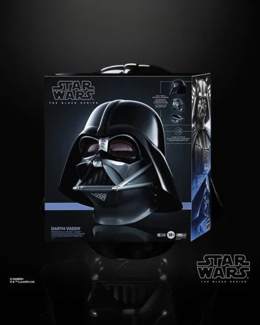 Star Wars Darth Vader The Black Series Premium Electronic Helmet Prop Replica