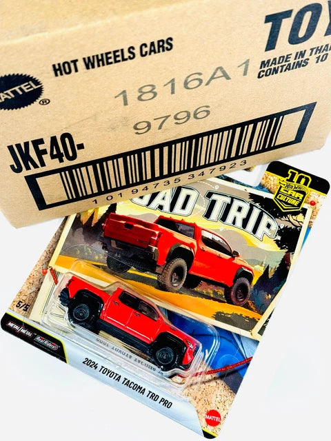 Hot Wheels 2026 Car Culture ’24 Toyota Tacoma TRD Pro Truck Factory Sealed Solid Pack (10 Cars)