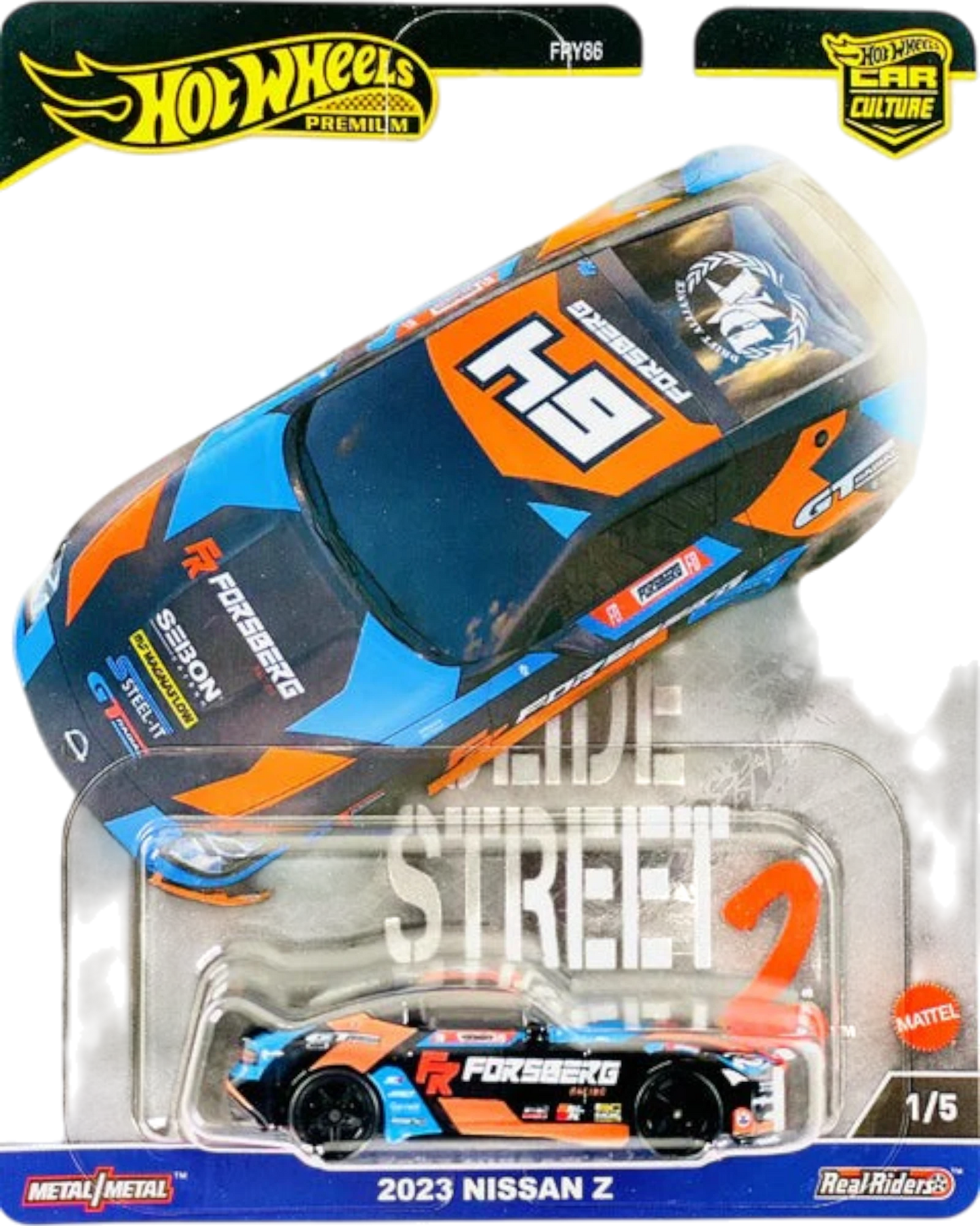 Hot Wheels Car Culture Slide Street 2 Nissan Z HKC86 1 64 Real Riders JDM Drift