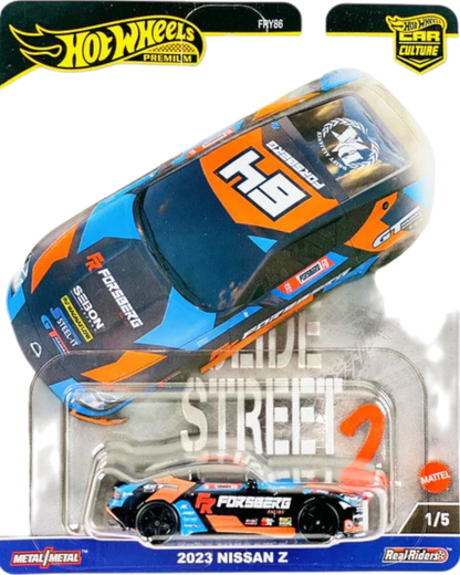 Hot Wheels Car Culture Slide Street 2 Nissan Z HKC86 1 64 Real Riders JDM Drift