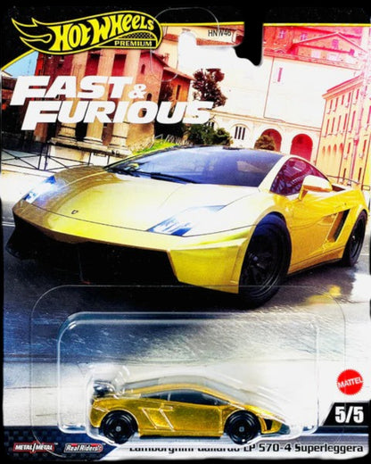 Hot Wheels Fast And Furious Lambo Gallardo 570 4 Superleggera Real Riders 1 64