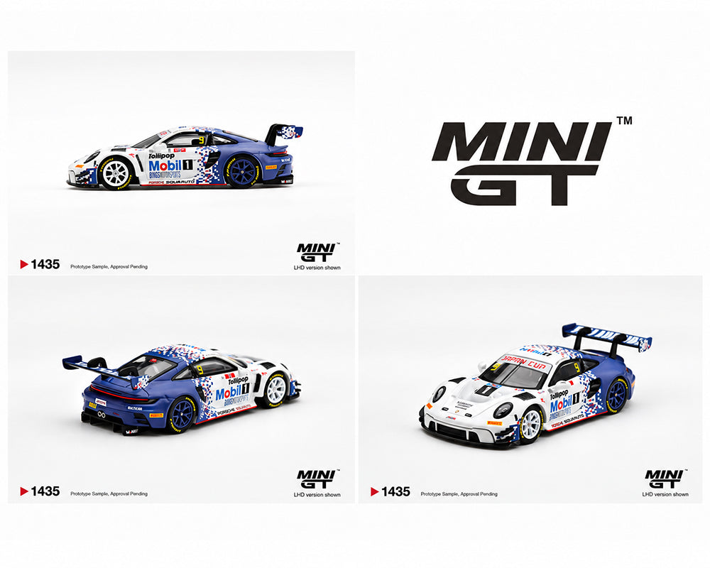 (Preorder) Mini GT 1:64 Porsche 911 GT3 R (992) #9 Bingo Racing with LM Corsa 2026 Japan Cup Sugo Race 2 Winner – Limited Edition 1435 ETA June 2027