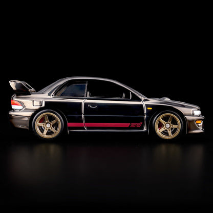 Hot Wheels RLC Exclusive '98 Subaru Impreza WRX STi Spectraflame Slate 1:64 Die-Cast