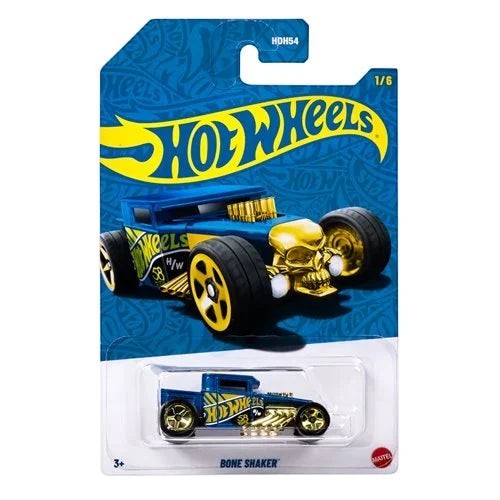 Hot Wheels 58th Anniversary Pearl Chrome 1:64 Die-Cast – Five Pack