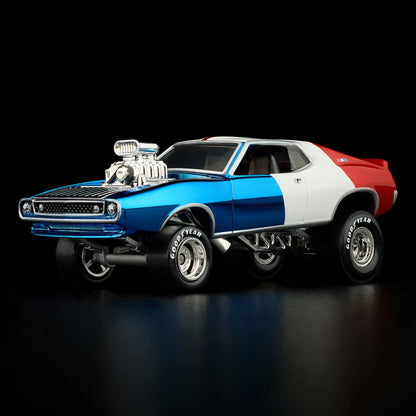 Hot Wheels RLC Exclusive '71 AMC Javelin AMX Red White Blue Spectraflame 1:64 Die-Cast