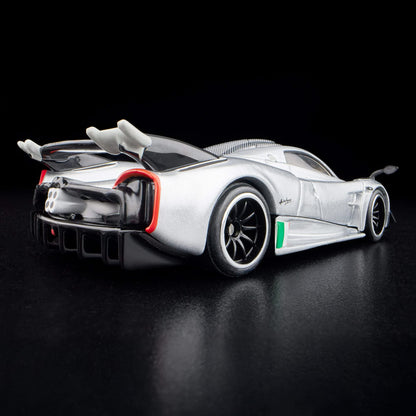 Hot Wheels RLC Exclusive '21 Pagani Huayra R Pearl Silver 1:64 Die-Cast