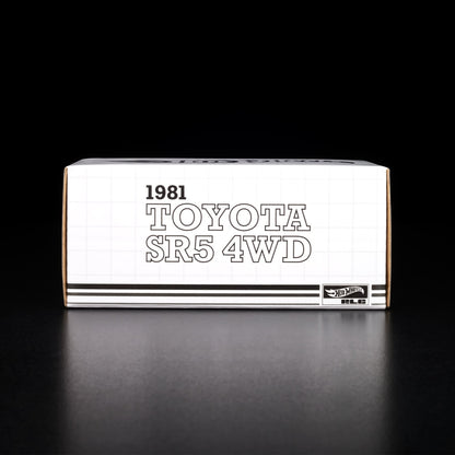Hot Wheels RLC Exclusive '81 Toyota SR5 4WD Spectraflame Ice Blue 1:64 Die-Cast