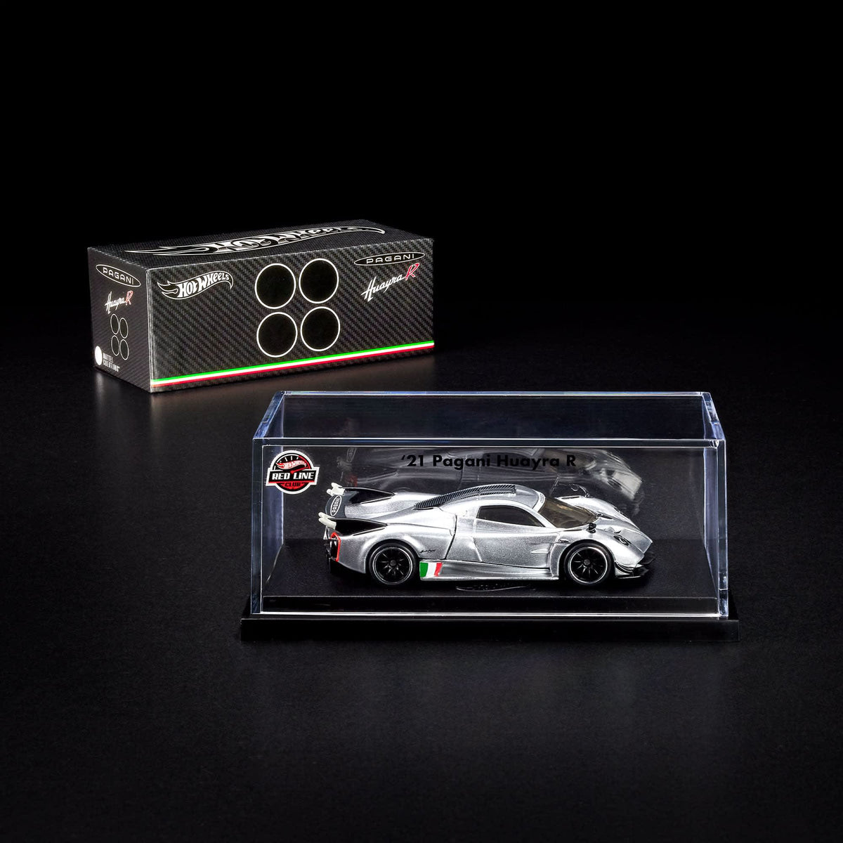 Hot Wheels RLC Exclusive '21 Pagani Huayra R Pearl Silver 1:64 Die-Cast
