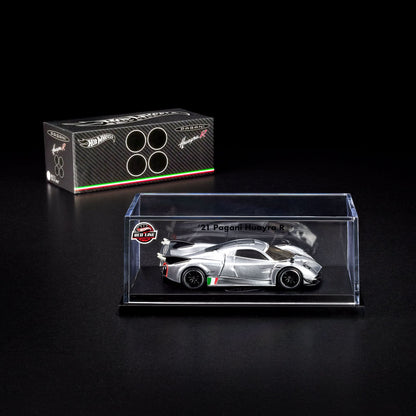Hot Wheels RLC Exclusive '21 Pagani Huayra R Pearl Silver 1:64 Die-Cast
