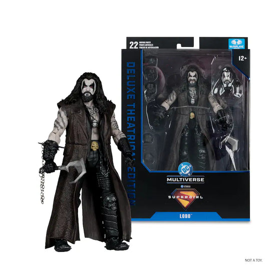McFarlane DC Multiverse Deluxe Lobo (Supergirl Movie) 7" Action Figure – Theatrical Edition Wave 4