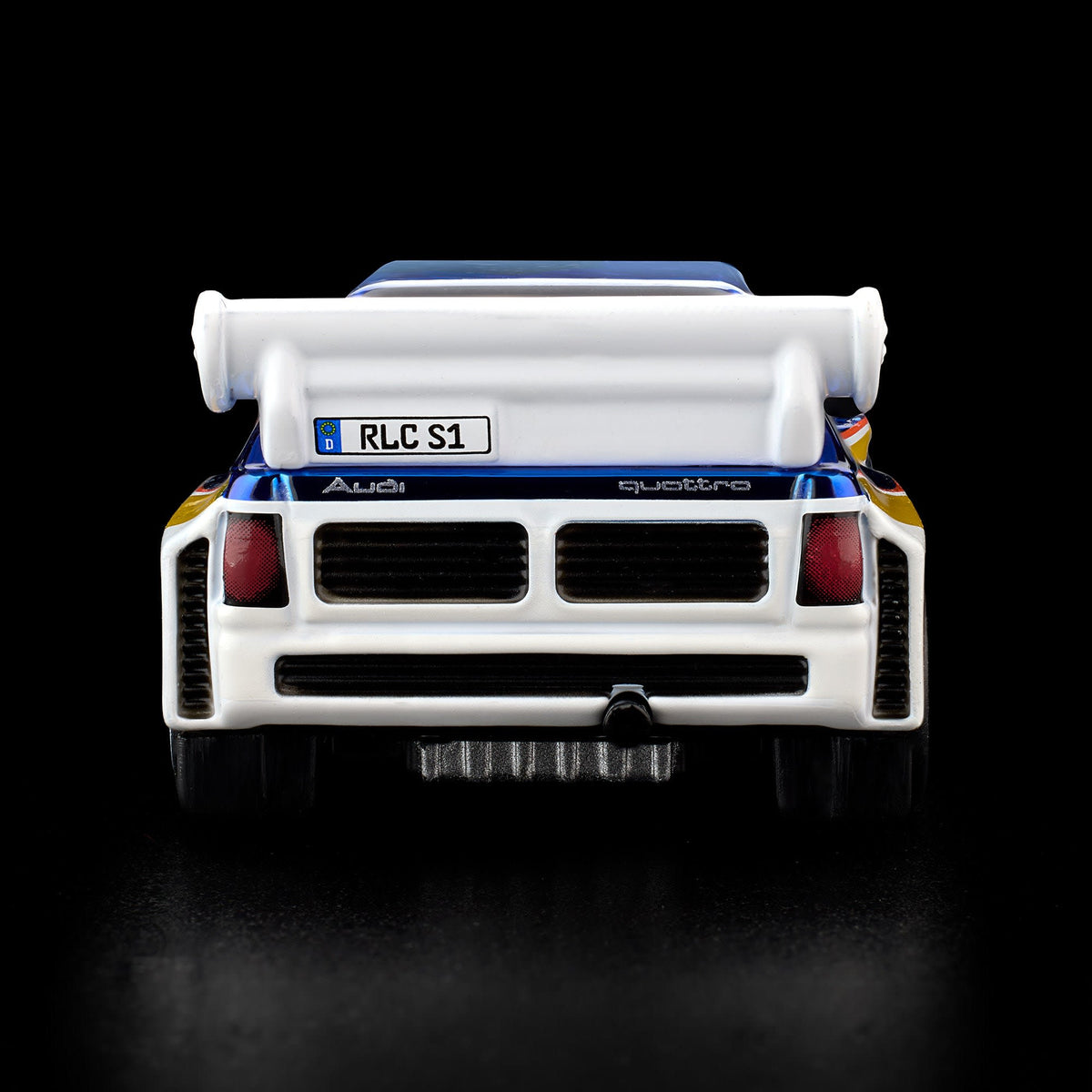 Hot Wheels RLC Exclusive 1985 Audi Sport quattro S1 Spectraflame Otto Blue 1:64 Die-Cast JJY70-9893