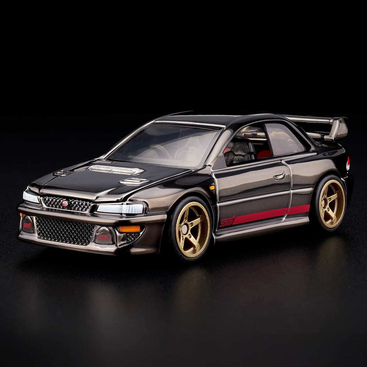 Hot Wheels RLC Exclusive '98 Subaru Impreza WRX STi Spectraflame Slate 1:64 Die-Cast