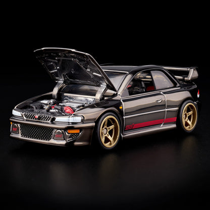 Hot Wheels RLC Exclusive '98 Subaru Impreza WRX STi Spectraflame Slate 1:64 Die-Cast