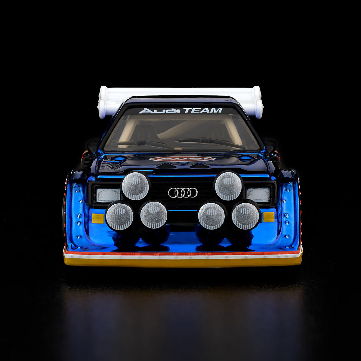 Hot Wheels RLC Exclusive 1985 Audi Sport quattro S1 Spectraflame Otto Blue 1:64 Die-Cast JJY70-9893