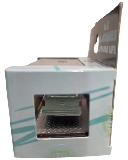 More Than Diecast M2 Machines 1995 Chevrolet S10 green lowrider pickup truck in original packaging side view