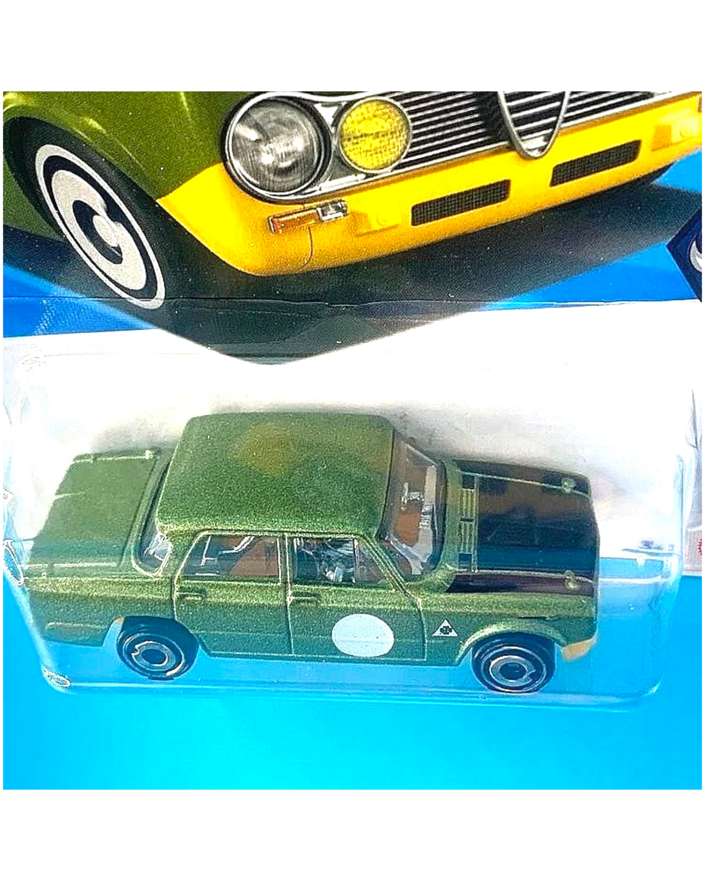 More Than Diecast Hot Wheels Alfa Romeo Giulia TI Super in metalflake olive 1:64 scale die-cast car in blister pack