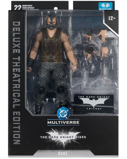 More Than Diecast DC Multiverse Bane action figure from The Dark Knight Rises in collector packaging