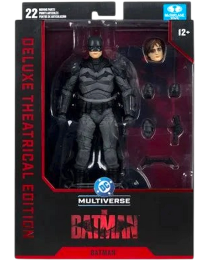 More Than Diecast McFarlane DC Multiverse The Batman 2022 Deluxe Theatrical Edition action figure in window box