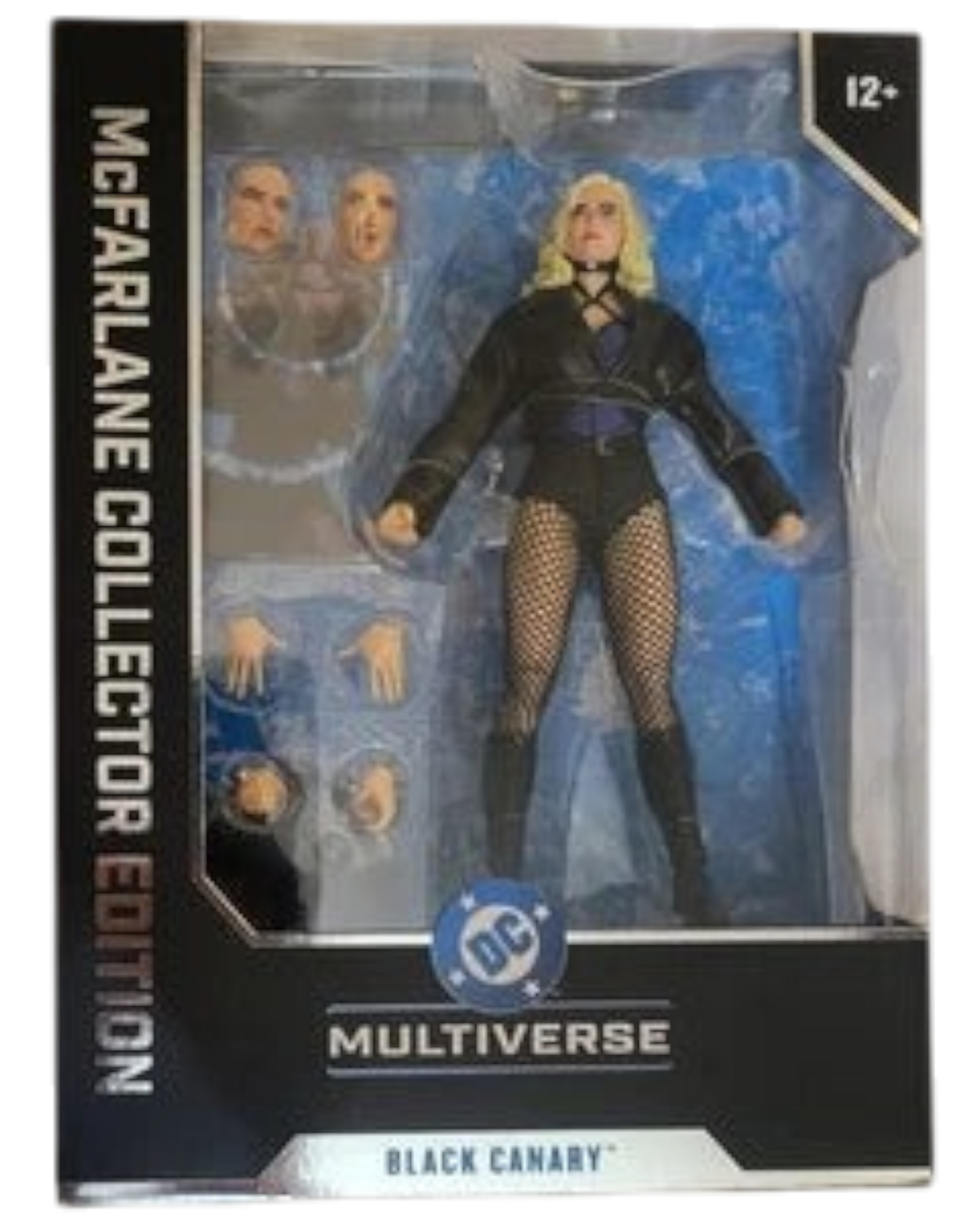 More Than Diecast McFarlane Toys DC Multiverse Black Canary action figure in original collector edition packaging
