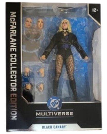 More Than Diecast McFarlane Toys DC Multiverse Black Canary action figure in original collector edition packaging