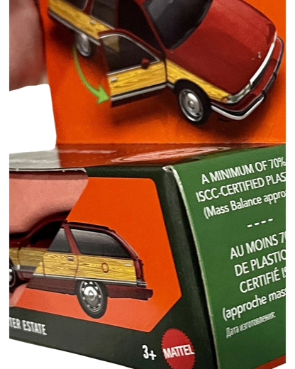 More Than Diecast Matchbox 1992 Buick Roadmaster Estate die-cast station wagon with opening doors in original packaging