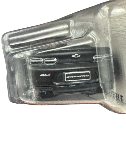 More Than Diecast 1:64 scale 2024 Chevrolet Camaro ZL1 Convertible die-cast car rear view in blister packaging