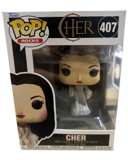 More Than Diecast Funko Pop! Rocks Cher #407 vinyl figure in original window display box