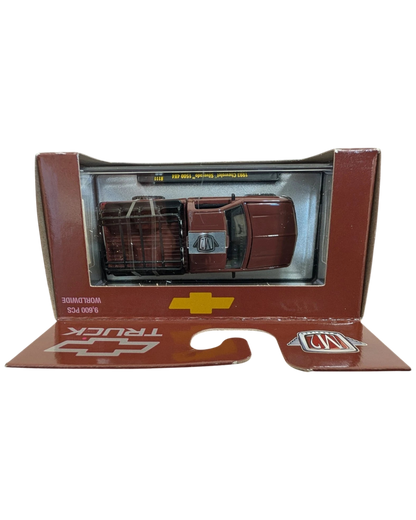 More Than Diecast 1993 Chevrolet Silverado 1500 4x4 die-cast truck in brown, 1:64 scale, inside original packaging.