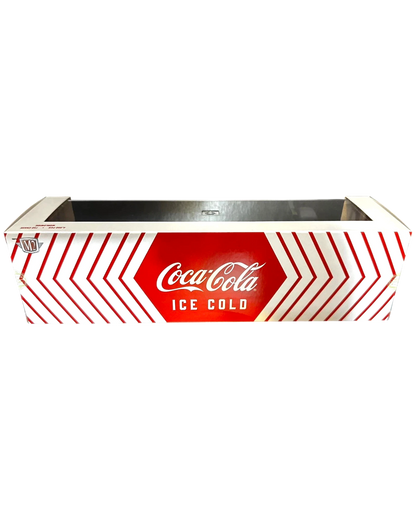 More Than Diecast Coca-Cola Auto-Haulers display box featuring iconic red and white branding for M2 Machines models
