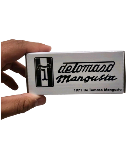 More Than Diecast Hot Wheels RLC 1971 De Tomaso Mangusta collector box packaging
