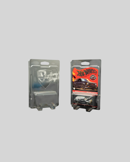 More Than Diecast Diamond Protector 2.0 clear PVC case for Hot Wheels and Matchbox carded diecast cars