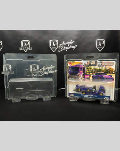 More Than Diecast Diamond Protector for Hot Wheels Team Transport, Track Fleet, and XL series diecast cars.