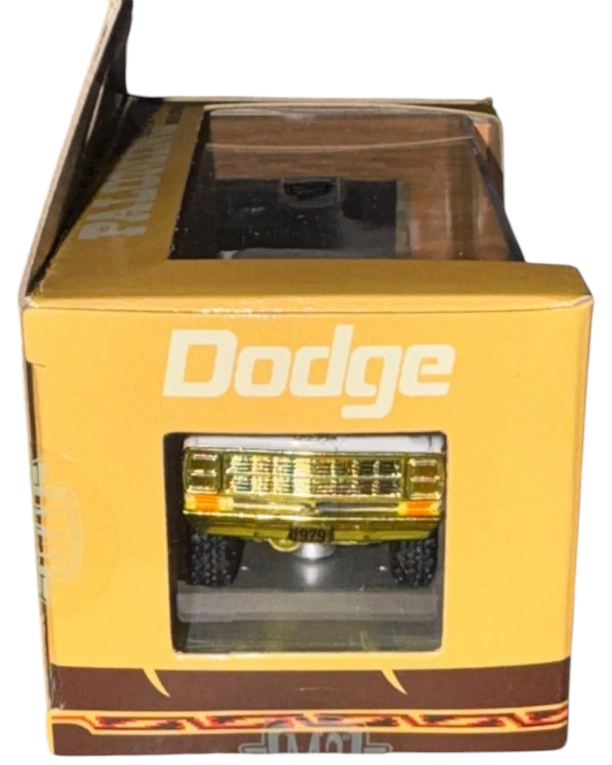 More Than Diecast 1:64 scale 1979 Dodge Adventurer 150 gold chase truck in original Palomino series packaging