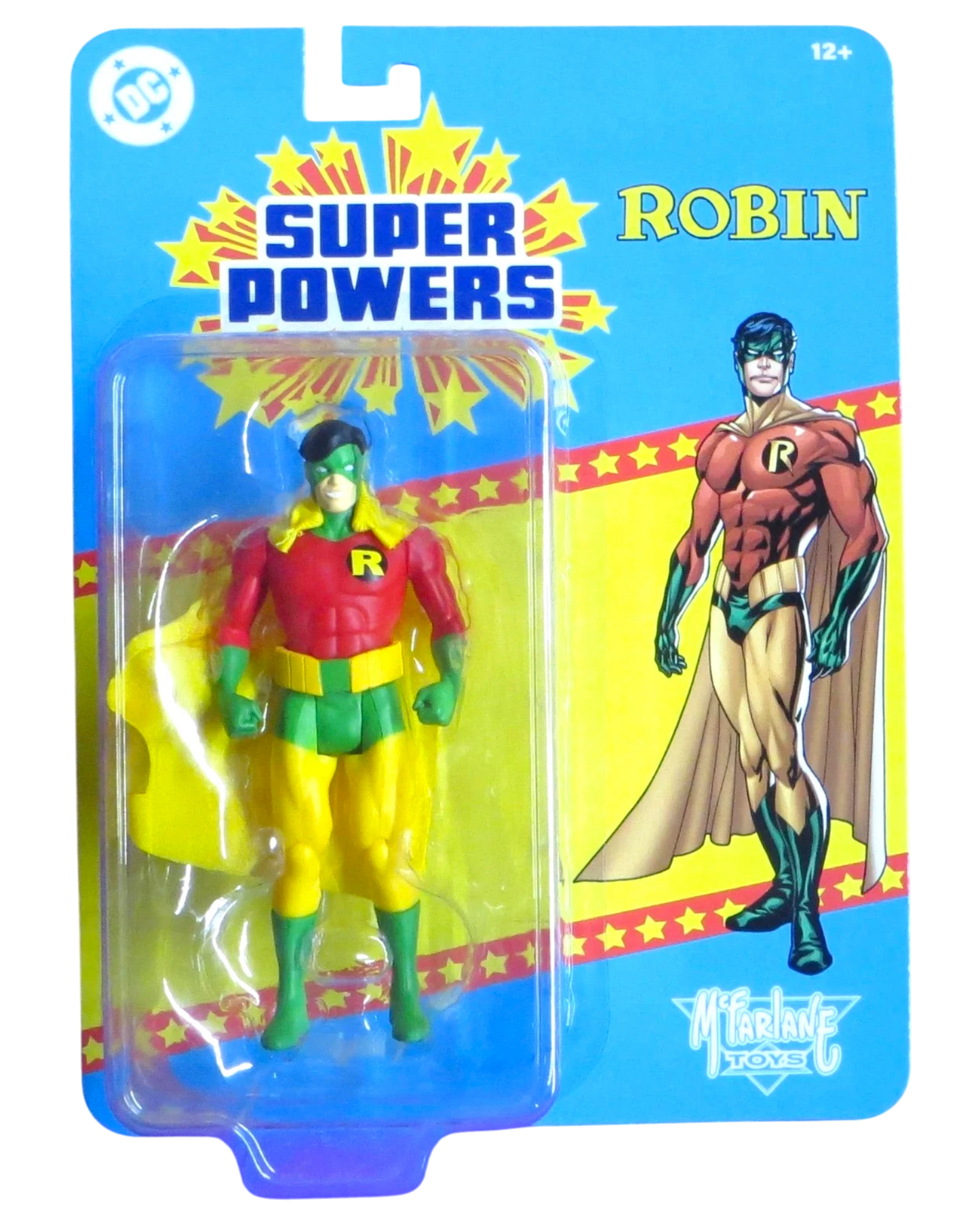 More Than Diecast McFarlane Super Powers Earth 2 Robin action figure in original blister card packaging