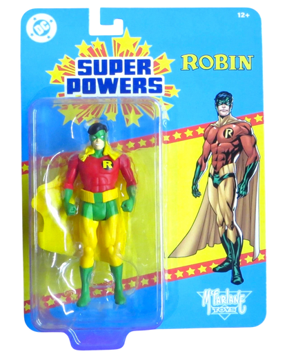 More Than Diecast McFarlane Super Powers Earth 2 Robin action figure in original blister card packaging