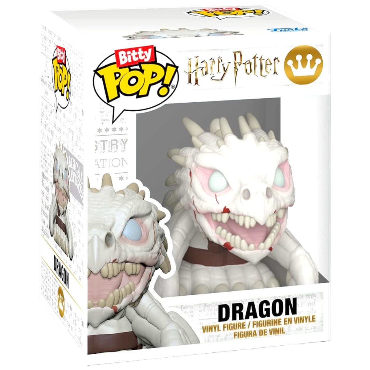 More Than Diecast Funko Bitty Pop! Harry Potter Dragon vinyl figure in its original branded display box