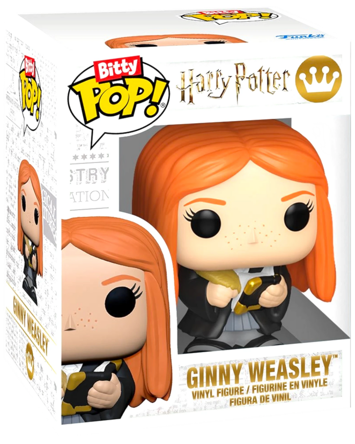 More Than Diecast Funko Bitty Pop! Harry Potter Ginny Weasley vinyl figure in window display box