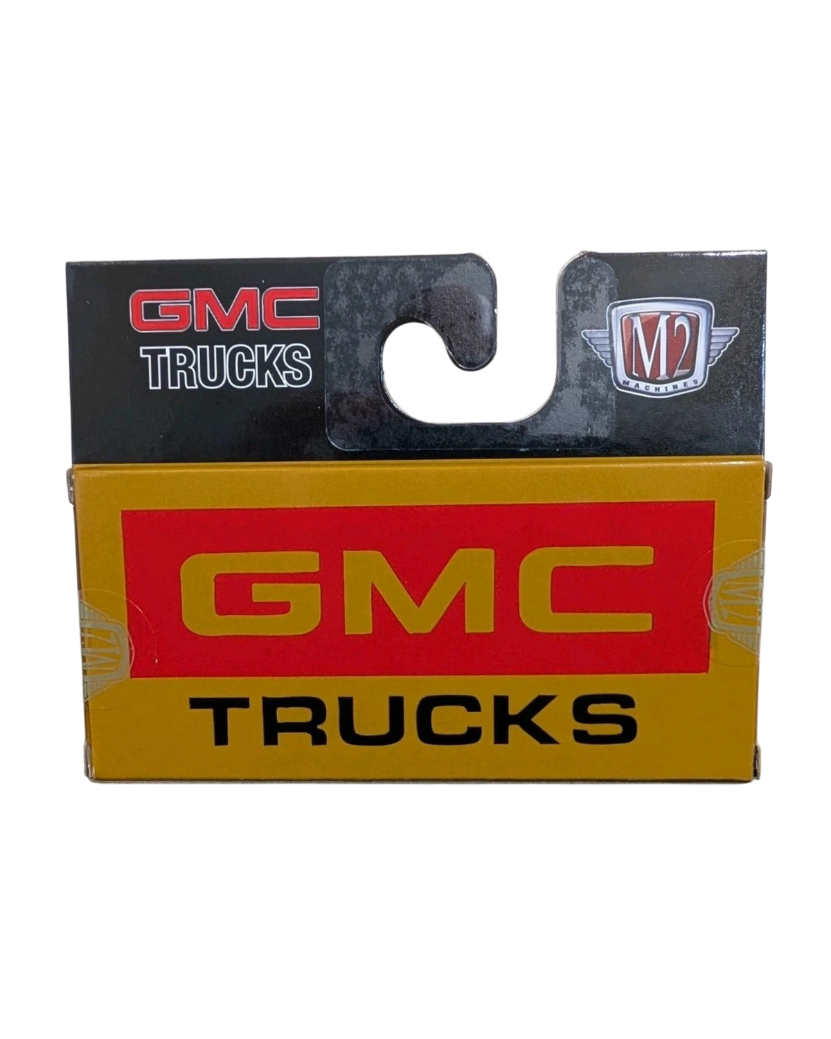 More Than Diecast M2 Machines 1997 GMC Sierra 1500 packaging box with classic GMC Trucks branding