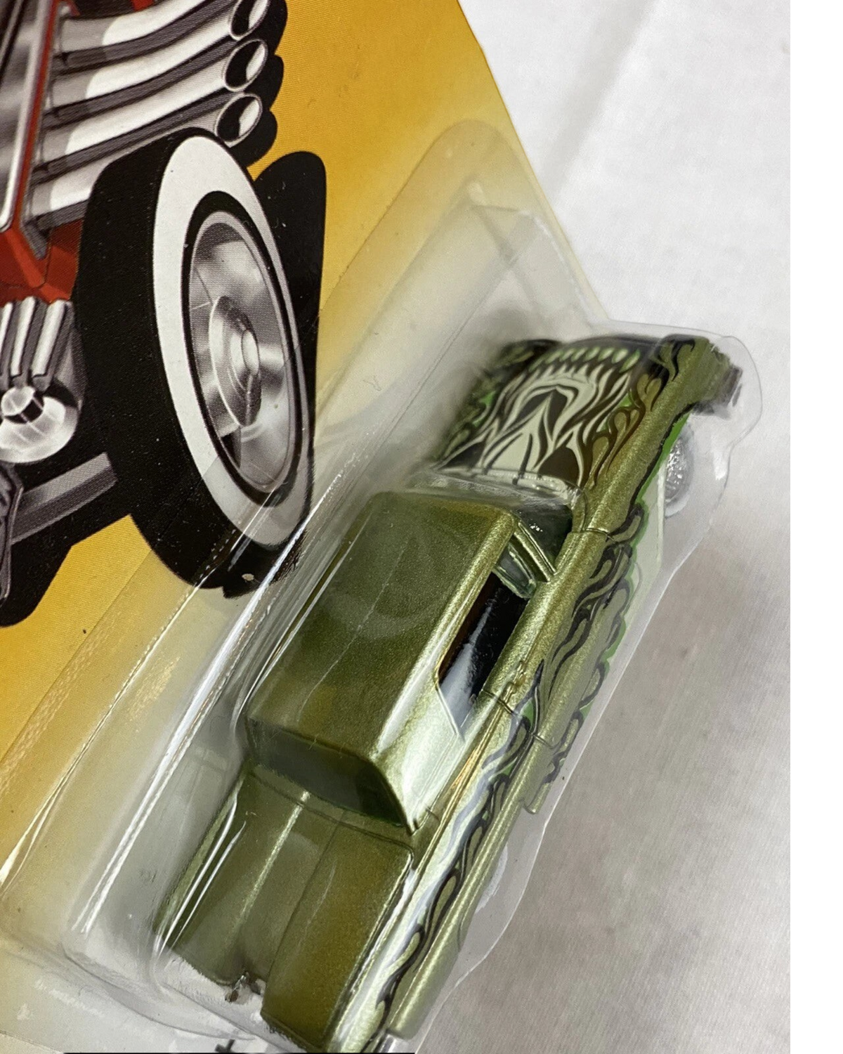 More Than Diecast Hot Wheels 58 Ford Thunderbird in green with Fright Cars graphics in original blister packaging