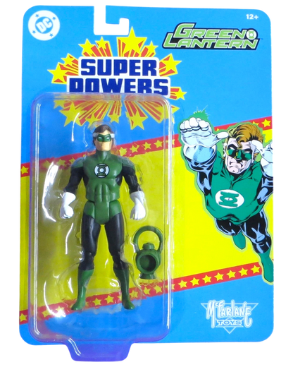 More Than Diecast McFarlane Super Powers Hal Jordan Green Lantern 4-inch action figure in original blister packaging